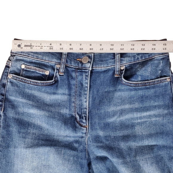 Reiss AMERIA High Rise Wide Leg Palazzo Jeans Petite 30" Waist STRETCH Boho Soft - Picture 7 of 15